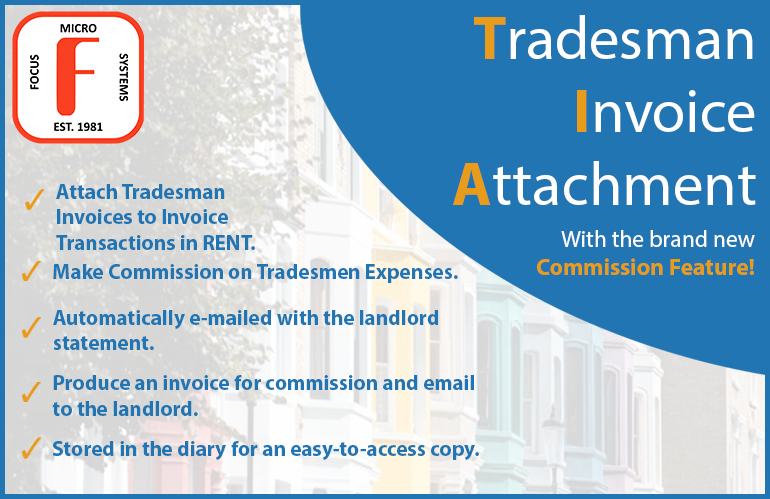 Tradesman Invoice Attachment Feature